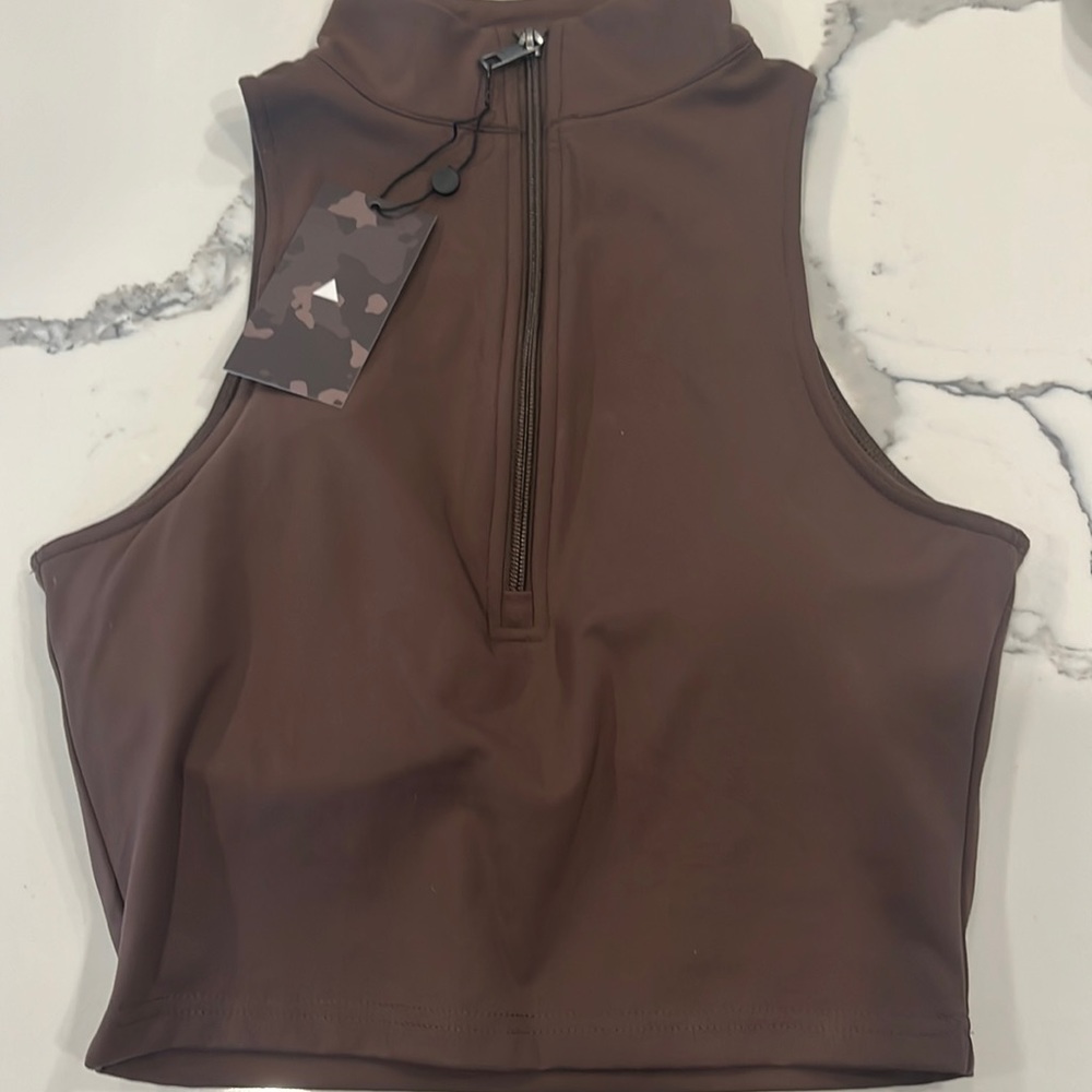 Vitality Zipper Workout Bra/Top